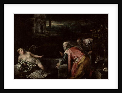 Susanna and the Elders, 1585 by Jacopo Bassano