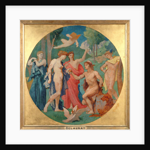The Judgement of Paris by Jules Elie Delaunay