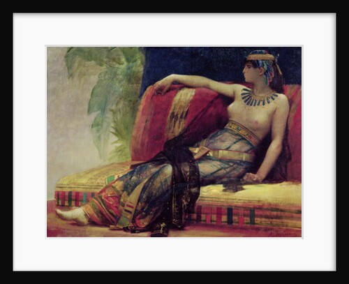 Cleopatra, preparatory study for 'Cleopatra Testing Poisons on the Condemned Prisoners', before 1887 by Alexandre Cabanel