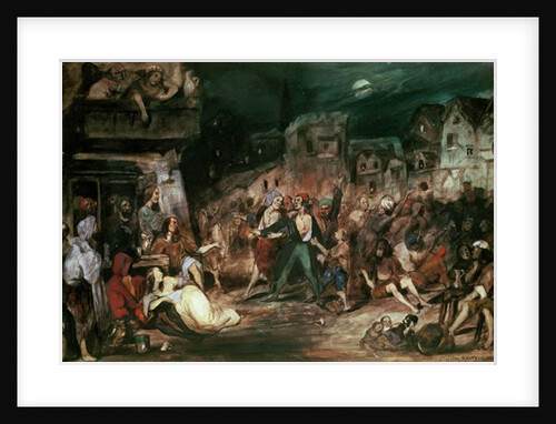 Gringoire in the Court of Miracles by Celestin Francois Nanteuil