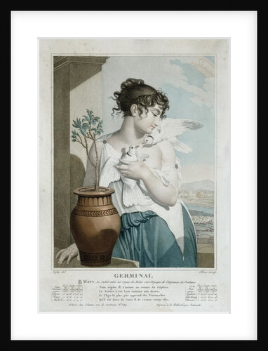 Germinal, seventh month of the Republican Calendar, engraved by Tresca, c.1794 by Louis Lafitte