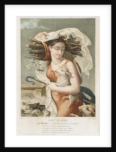 Brumaire, second month of the Republican Calendar, French, c.1794 by Louis Lafitte