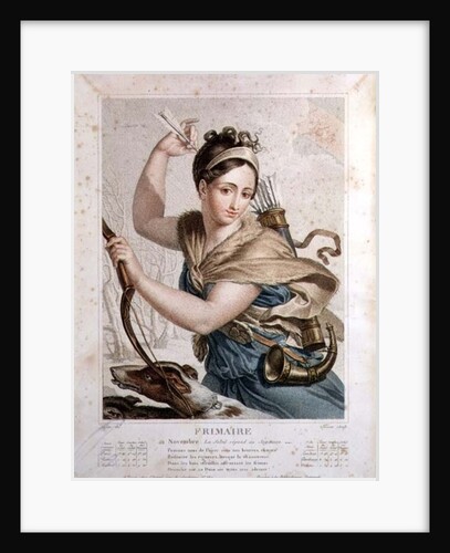 Frimaire, third month of the Republican Calendar by Louis Lafitte