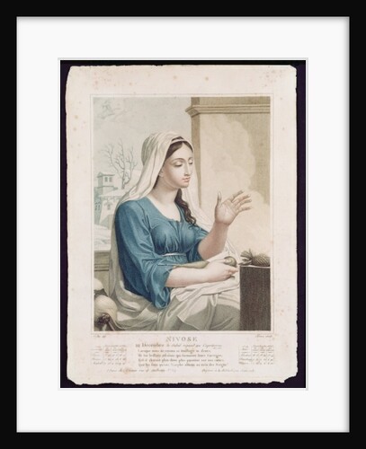 Nivose, fourth month of the Republican Calendar by Louis (after) Lafitte