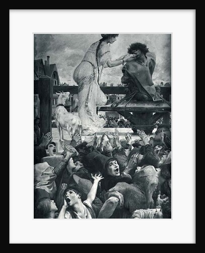 Esmeralda and Quasimodo, 1905 by Luc-Oliver Merson