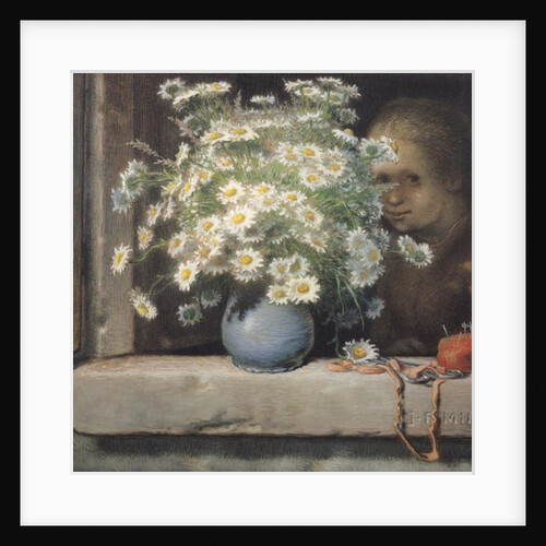 The Bouquet of Margueritas, 1866 by Jean-Francois Millet