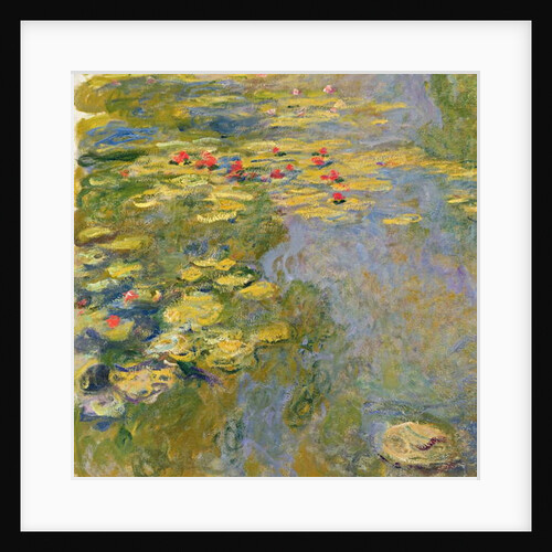 The Waterlily Pond, 1917-19 by Claude Monet