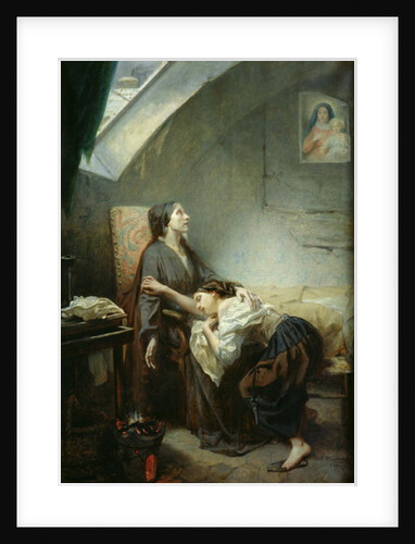 The Poverty-Stricken Family, or The Suicide, 1849 by Octave Tassaert