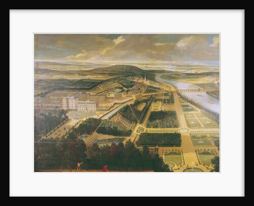 View of the Chateau and Gardens of St. Cloud, by Etienne Allegrain