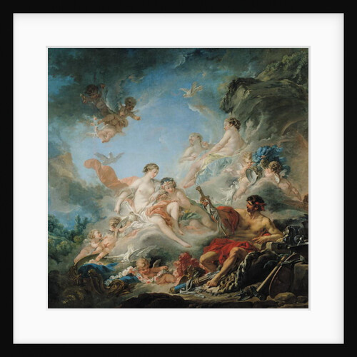 The Forge of Vulcan, tapestry cartoon, 1757 by Francois Boucher