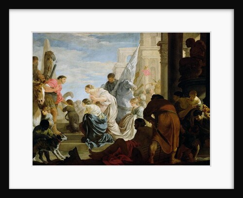 The Meeting of Anthony and Cleopatra, c.1645 by Sebastien Bourdon