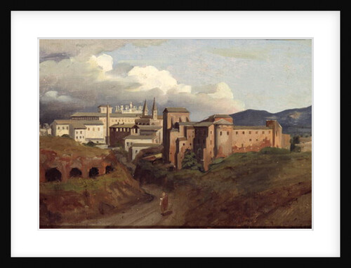 View of St. John Lateran, Rome, 1822 by Joseph Desire Court