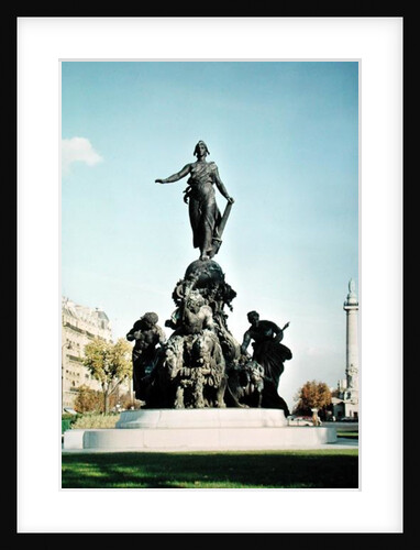 The Triumph of the Republic, 1879-99 by Aime Jules Dalou