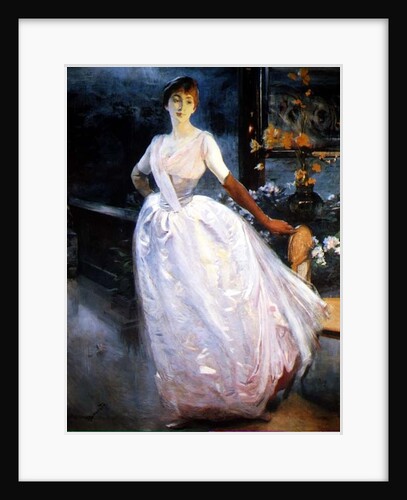 Portrait of the Artist's Wife, Madame Roger Jourdain, c.1886 by Paul Albert Besnard