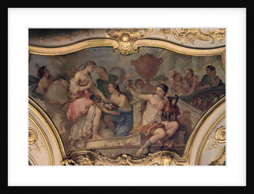 Decorative panel from the Oval Salon illustrating the Story of Psyche, 1732-39 by Charles Joseph Natoire