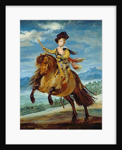 Prince Balthasar Carlos on Horseback, c.1635-36 by Diego Rodriguez de Silva y Velazquez