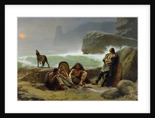 The Gaulish Coastguards, 1888 by Jean Jules Antoine Lecomte du Nouy