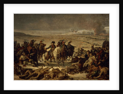 After the Battle of Eylau, 9th February 1807 by Charles Meynier