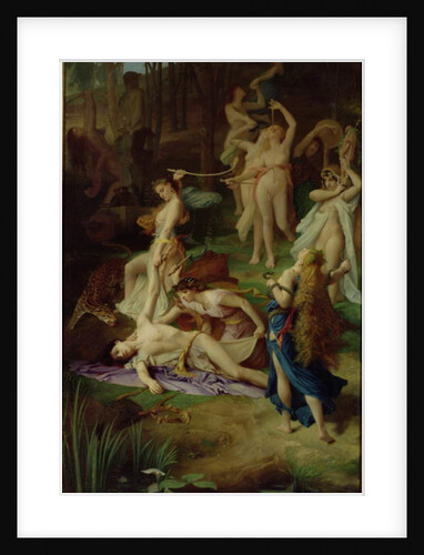 The Death of Orpheus, 1866 by Emile Levy