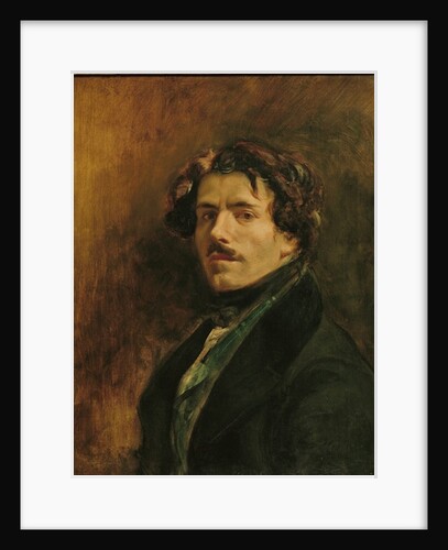 Self Portrait, c.1837 by Ferdinand Victor Eugene Delacroix