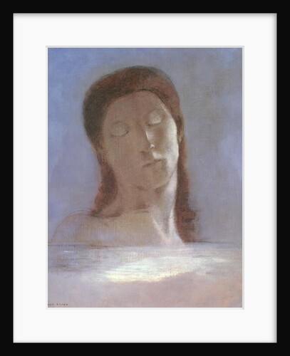 The Closed Eyes, 1890 by Odilon Redon