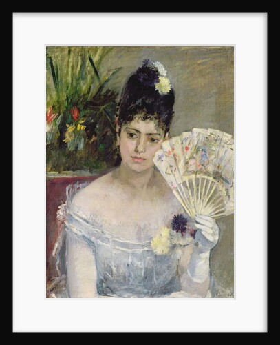 At the Ball, 1875 by Berthe Morisot