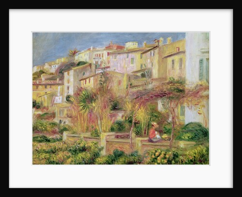 Terrace in Cagnes, 1905 by Pierre Auguste Renoir