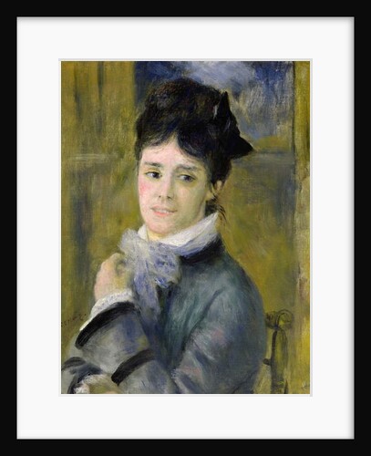 Portrait of Madame Claude Monet 1872 by Pierre Auguste Renoir