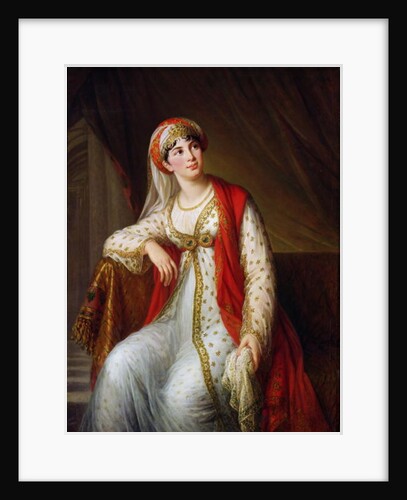 Madame Giuseppina Grassini in the Role of Zaire, 1805 by Elisabeth Louise Vigee-Lebrun