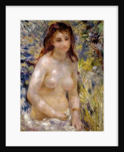Study. Torso, effect of sunlight, c.1875-76 by Pierre Auguste Renoir