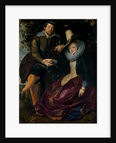 Self portrait with Isabella Brandt, his first wife, in the honeysuckle bower, c.1609 by Peter Paul Rubens