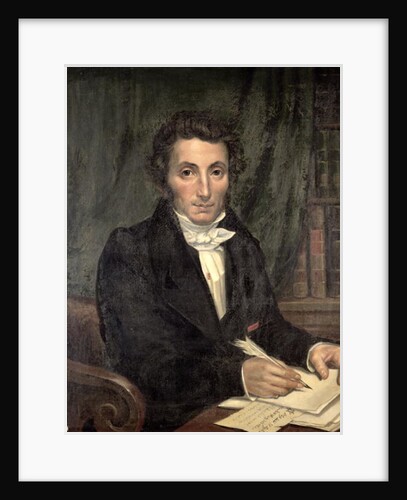 Portrait of Rene Caillie, French explorer of north-west Africa, 1830 by Amelie Legrand de Saint-Aubin