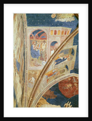 The Calling of St. Martial, a fisherman by Matteo di Giovanetto da Viterbo