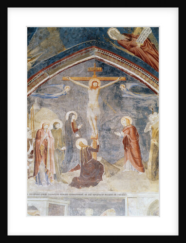 The Crucifixion by Matteo di Giovanetto da Viterbo