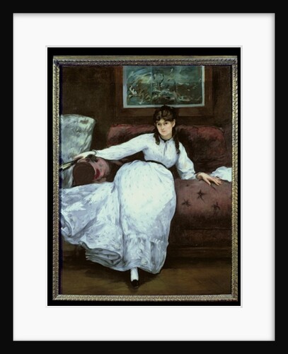 The Rest, portrait of Berthe Morisot, 1870 by Edouard Manet