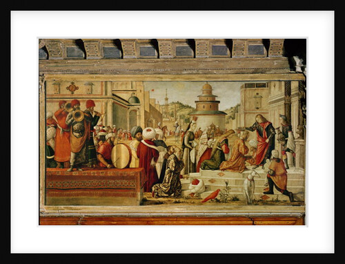 St. George Baptising the Gentile, 1501-07 by Vittore Carpaccio