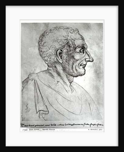 Portrait of Titus Livius known as Livy by Flemish School