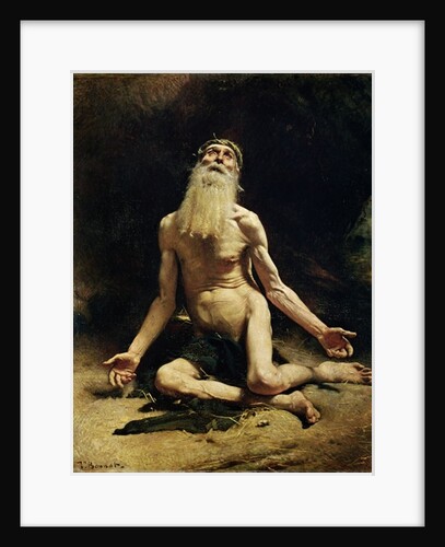 Job, 1880 by Leon Joseph Florentin Bonnat