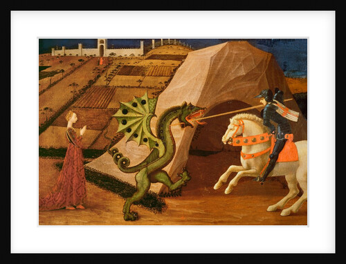 St. George and the Dragon, c.1439-40 by Paolo Uccello
