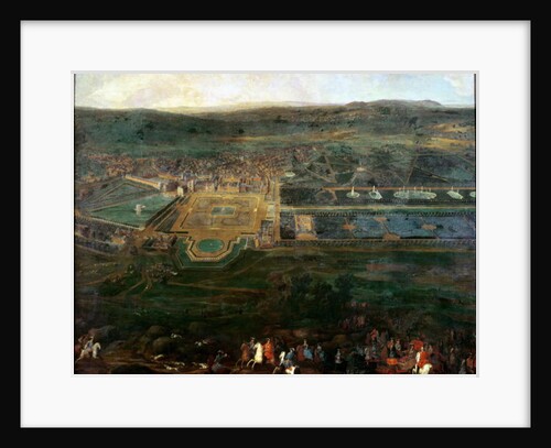 Louis XIV hunting near the chateau of Fontainebleau by Pierre-Denis Martin