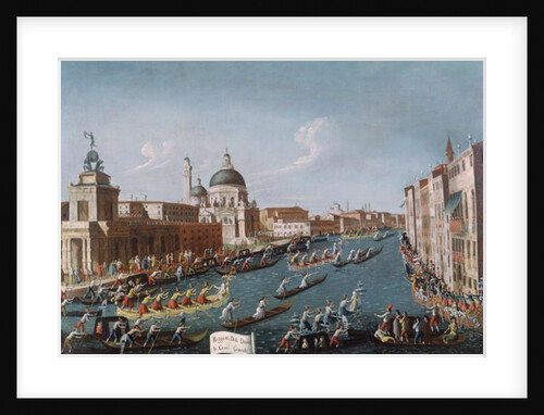 The Women's Regatta on the Grand Canal, Venice by Gabriele Bella