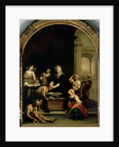 St. Elizabeth of Hungary tending the sick and leprous, c.1671-74 by Bartolome Esteban Murillo