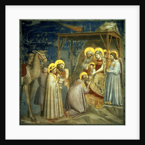 Adoration of the Magi in the Scrovegni Chapel, Padua, 1303-05 by Giotto