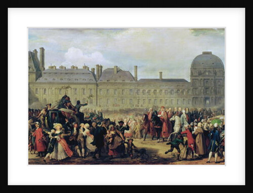 The Announcement of the signing of the Treaty of Versailles in 1783, 1837 by Anton van Ysendyck