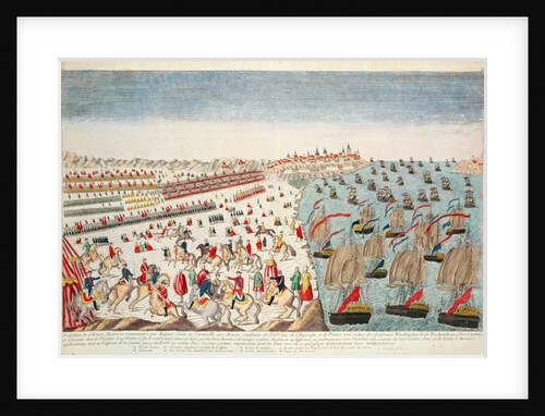 The Battle of Yorktown, 19th October 1781 by French School
