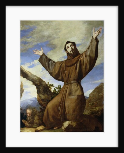 St. Francis of Assisi 1642 by Jusepe de Ribera