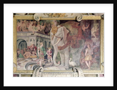 The Royal Elephant by Giovanni Battista Rosso Fiorentino