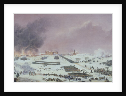 Battle of Eylau, 1807 by French School