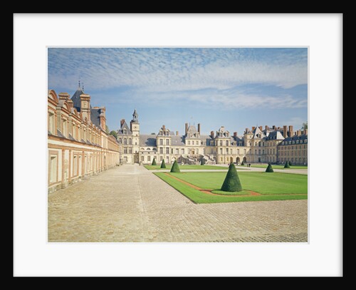 White Horse Courtyard, Palace of Fontainebleau by Anonymous