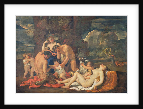 The Infancy of Bacchus, or The Little Bacchanal, c.1624-25 by Nicolas Poussin